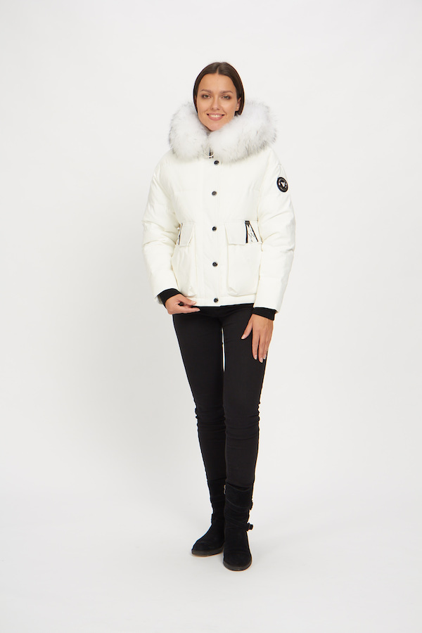 Куртка Vo-Tarun Y020-014 (белый)